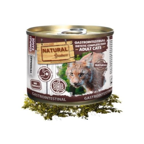 Natural Greatness Diet Lata Gastrointestinal para Gatos 200g