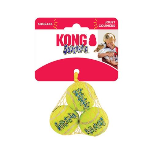 Kong Pelota de Tenis Squeakair (3 uds.)